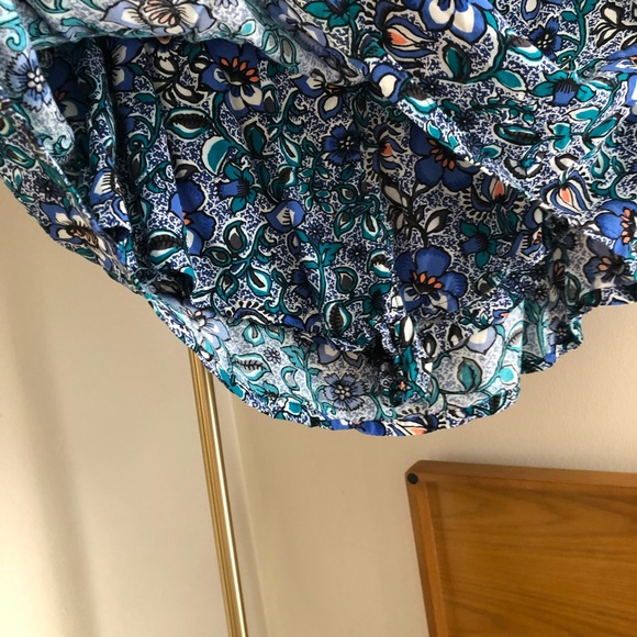 Blue Floral Express Skort size Large - Picture 3 of 4